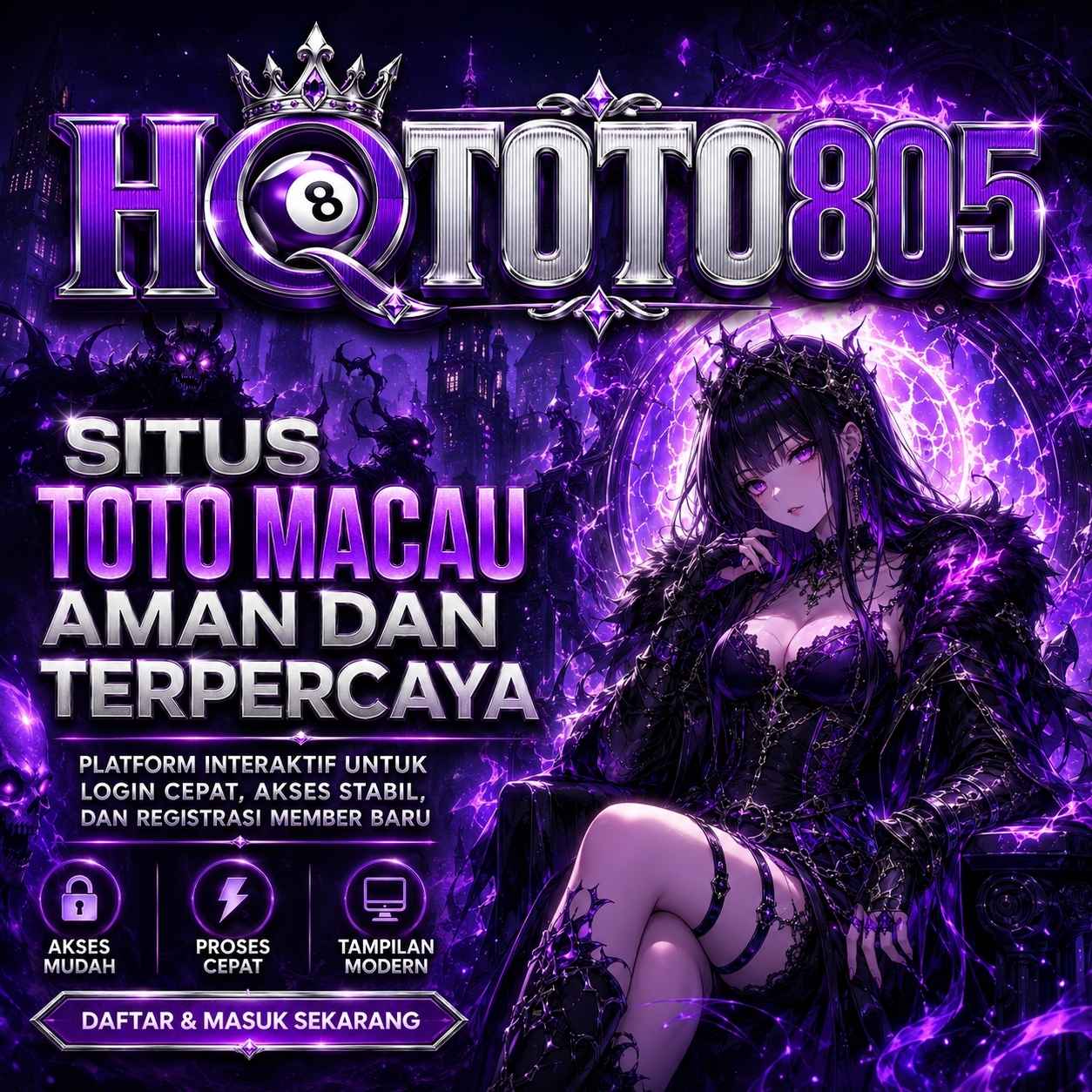 Login HQTOTO805 - Situs Toto Macau Aman dan Terpercaya